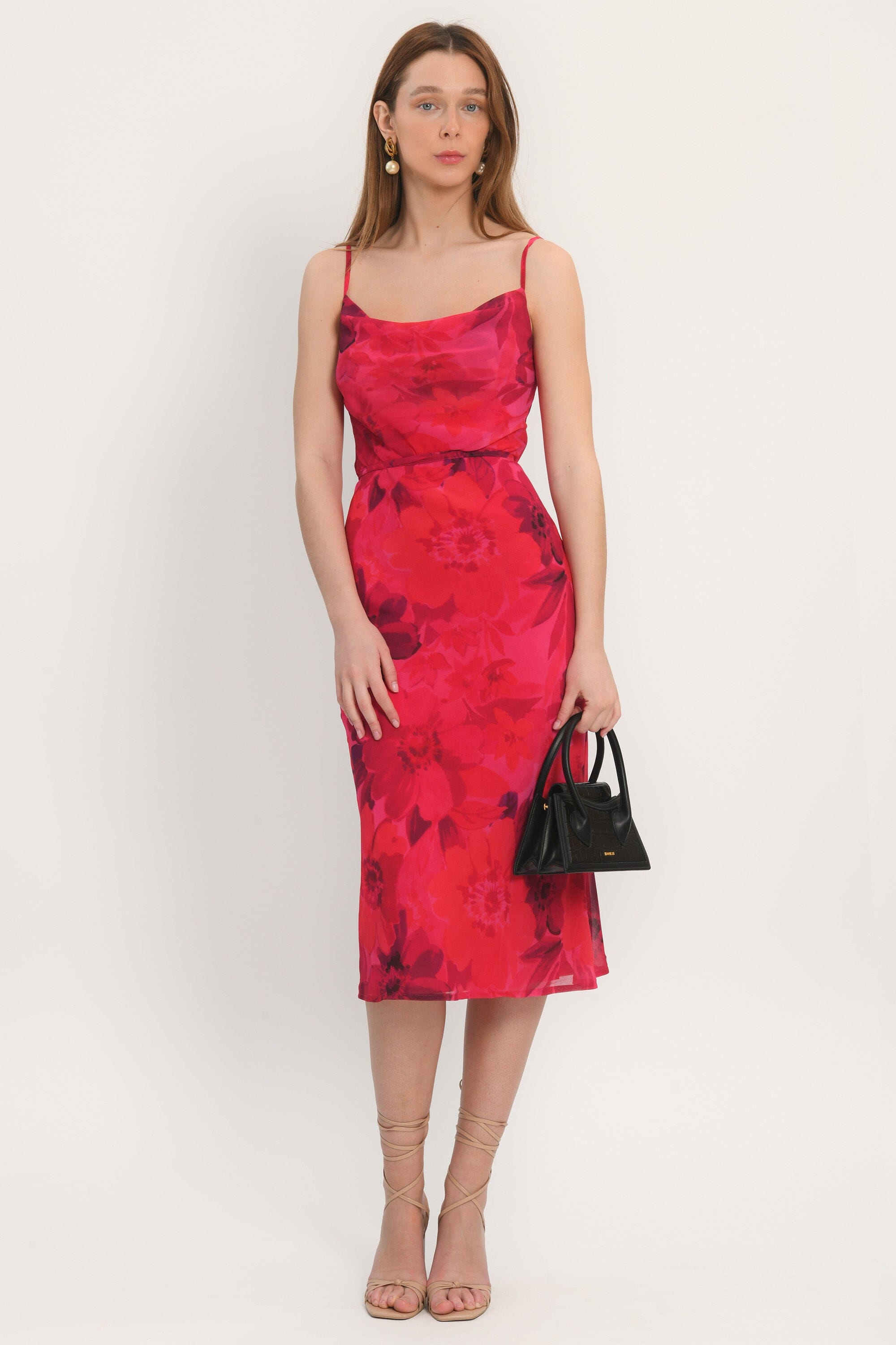 ROBE BENITIER - ADRIANA - FUSCHIA ROBE NEW KOOKAI Mode Kookai