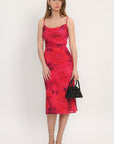 ROBE BENITIER - ADRIANA - FUSCHIA ROBE NEW KOOKAI Mode Kookai