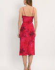 ROBE BENITIER - ADRIANA - FUSCHIA ROBE NEW KOOKAI Mode Kookai