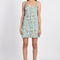 ROBE BRETELLES LAURA VERT/VIOLET ROBE KOOKAI Mode Kookai