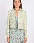 ROBE BRETELLES LAURA VERT/VIOLET ROBE KOOKAI Mode Kookai