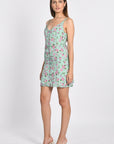 ROBE BRETELLES LAURA VERT/VIOLET ROBE KOOKAI Mode Kookai
