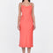 ROBE BRETELLES MIDI ELLIS TERRACOTA ROBE KOOKAI Mode Kookai