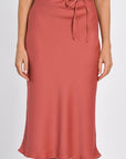 ROBE BRETELLES MIDI ELLIS TERRACOTA ROBE KOOKAI Mode Kookai