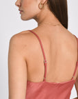 ROBE BRETELLES MIDI ELLIS TERRACOTA ROBE KOOKAI Mode Kookai