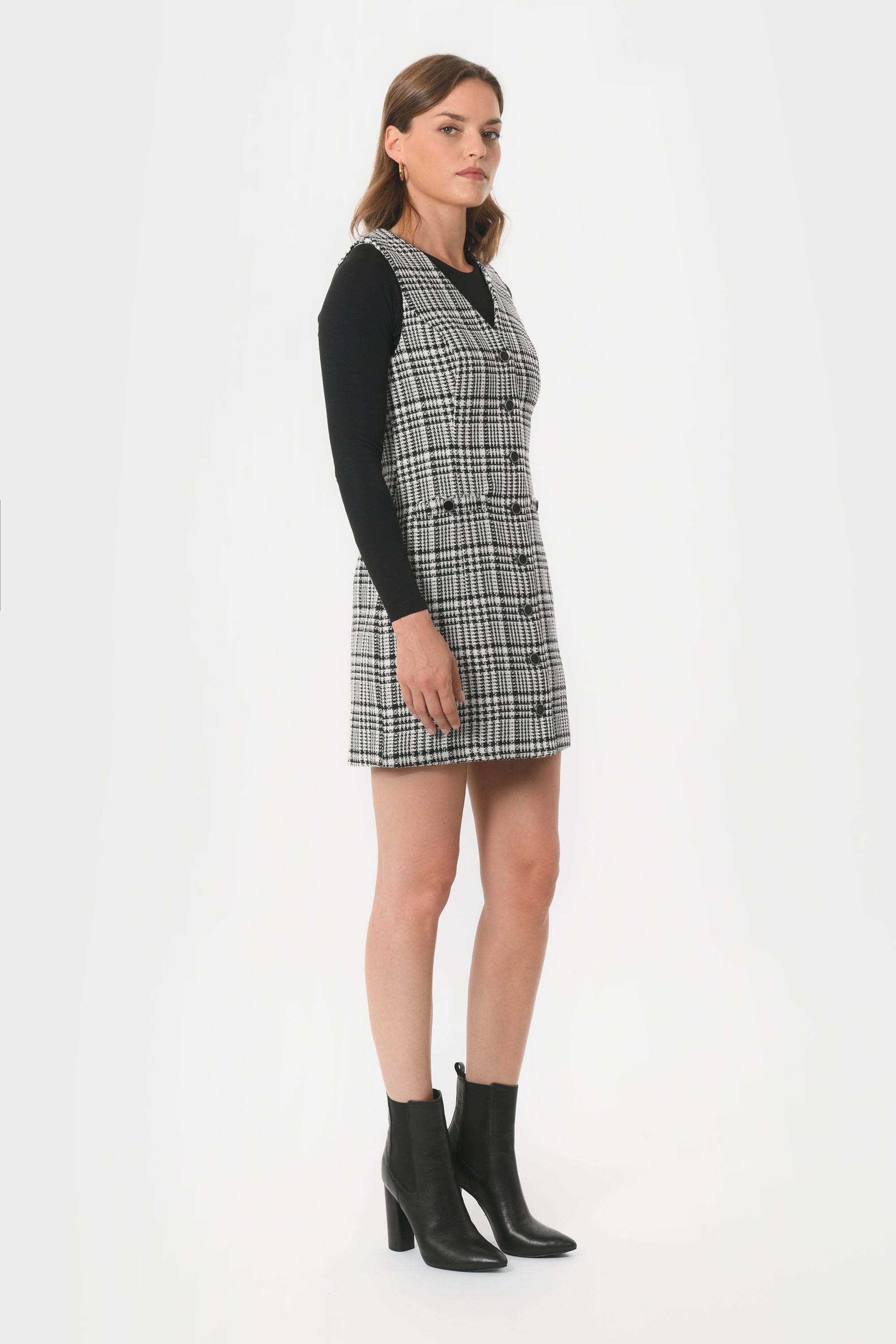 ROBE - BRIGHTON - NOIR/BLANC ROBE NEW KOOKAI Mode Kookai