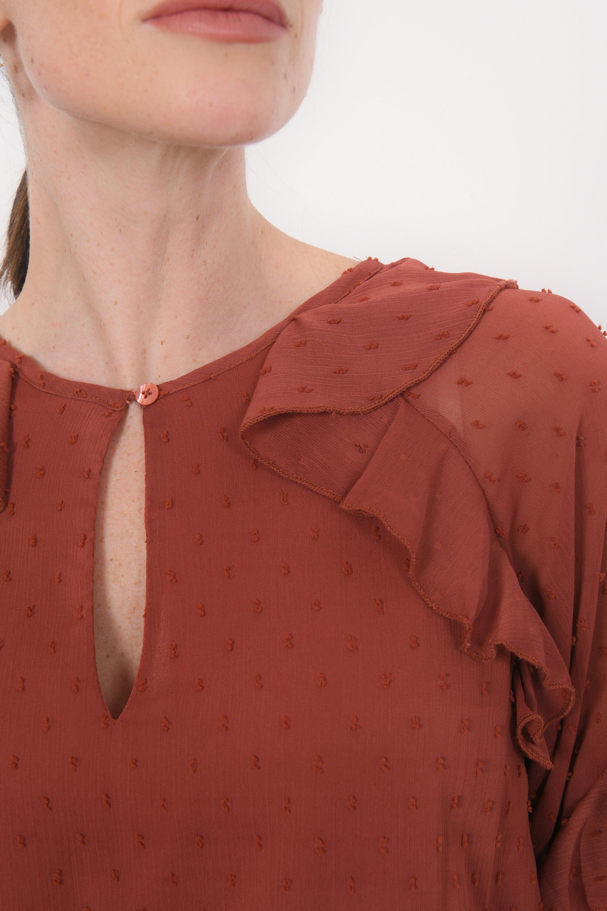 ROBE - BRITANNY - BORDEAUX ROBE NEW KOOKAI Mode Kookai