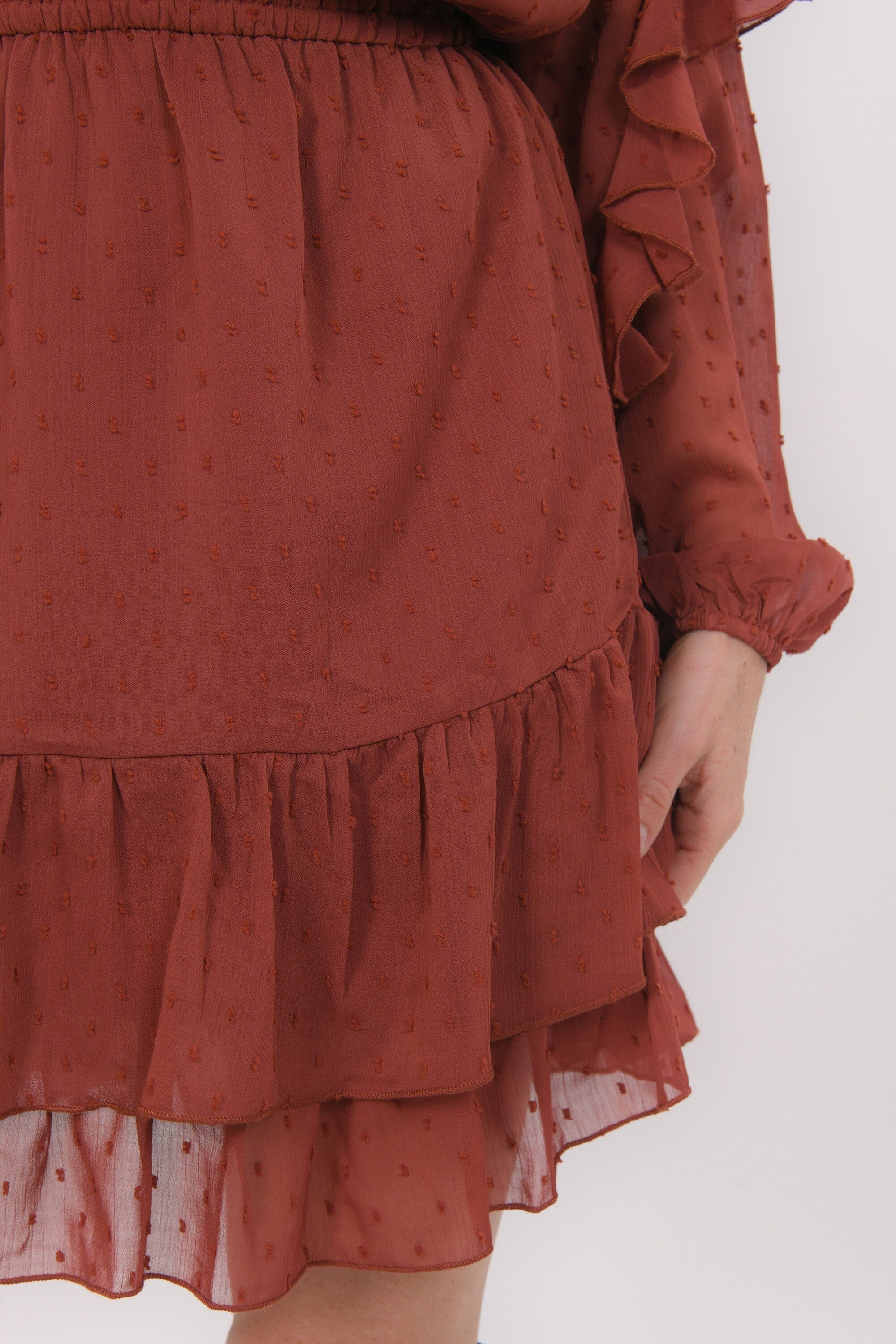 ROBE - BRITANNY - BORDEAUX ROBE NEW KOOKAI Mode Kookai