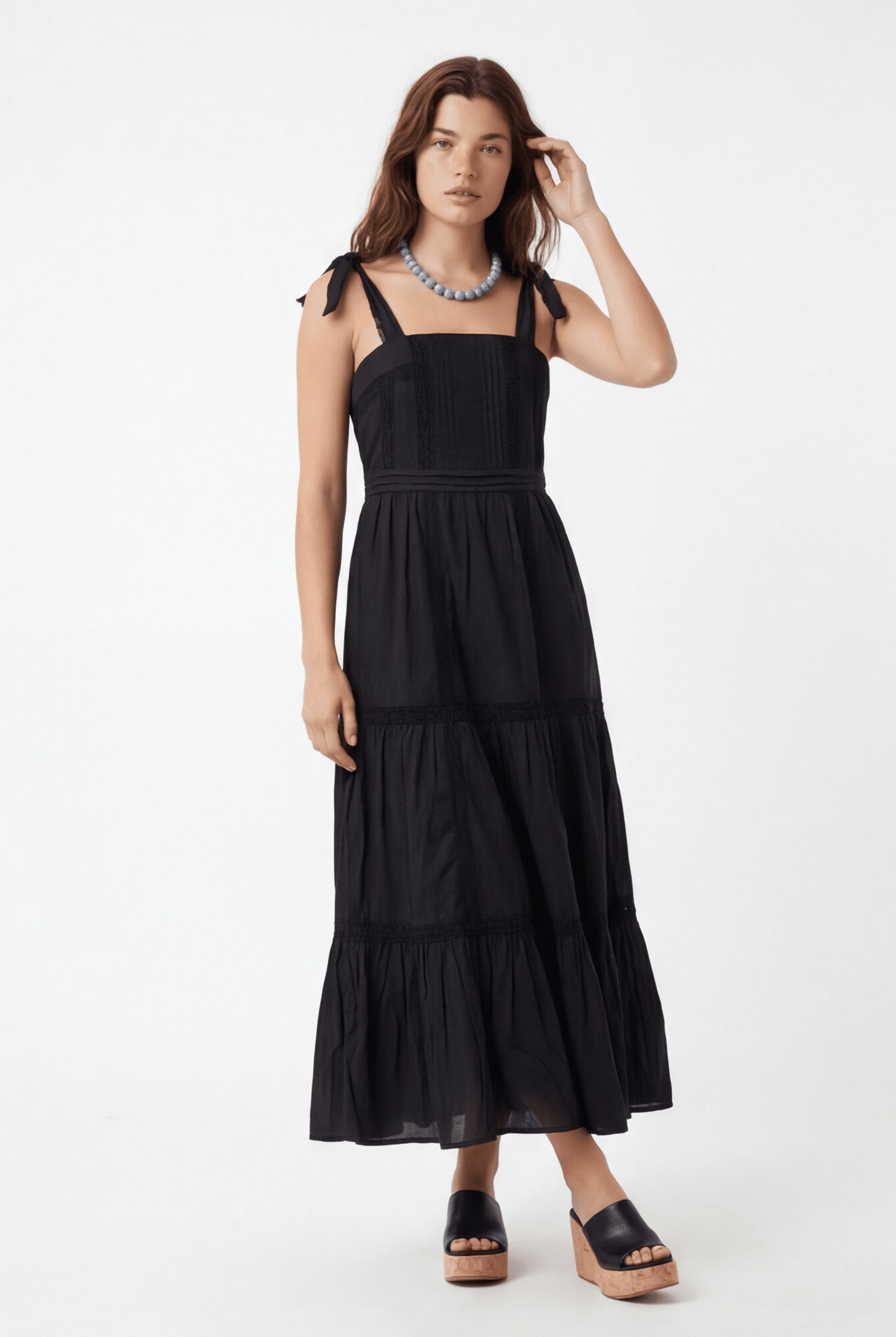 ROBE - CALABASAS - NOIR ROBE NEW KOOKAI Mode Kookai