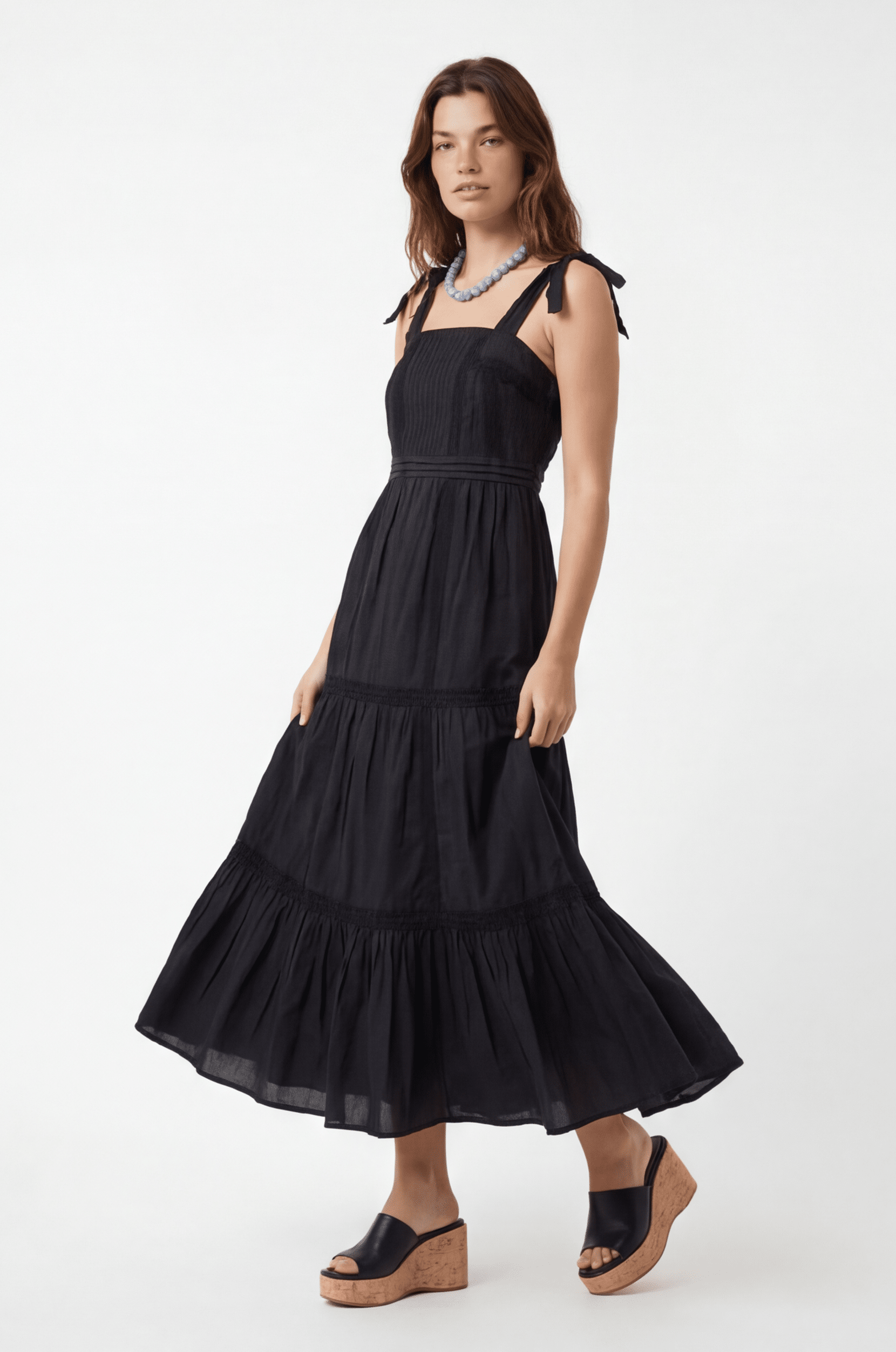 ROBE - CALABASAS - NOIR ROBE NEW KOOKAI Mode Kookai