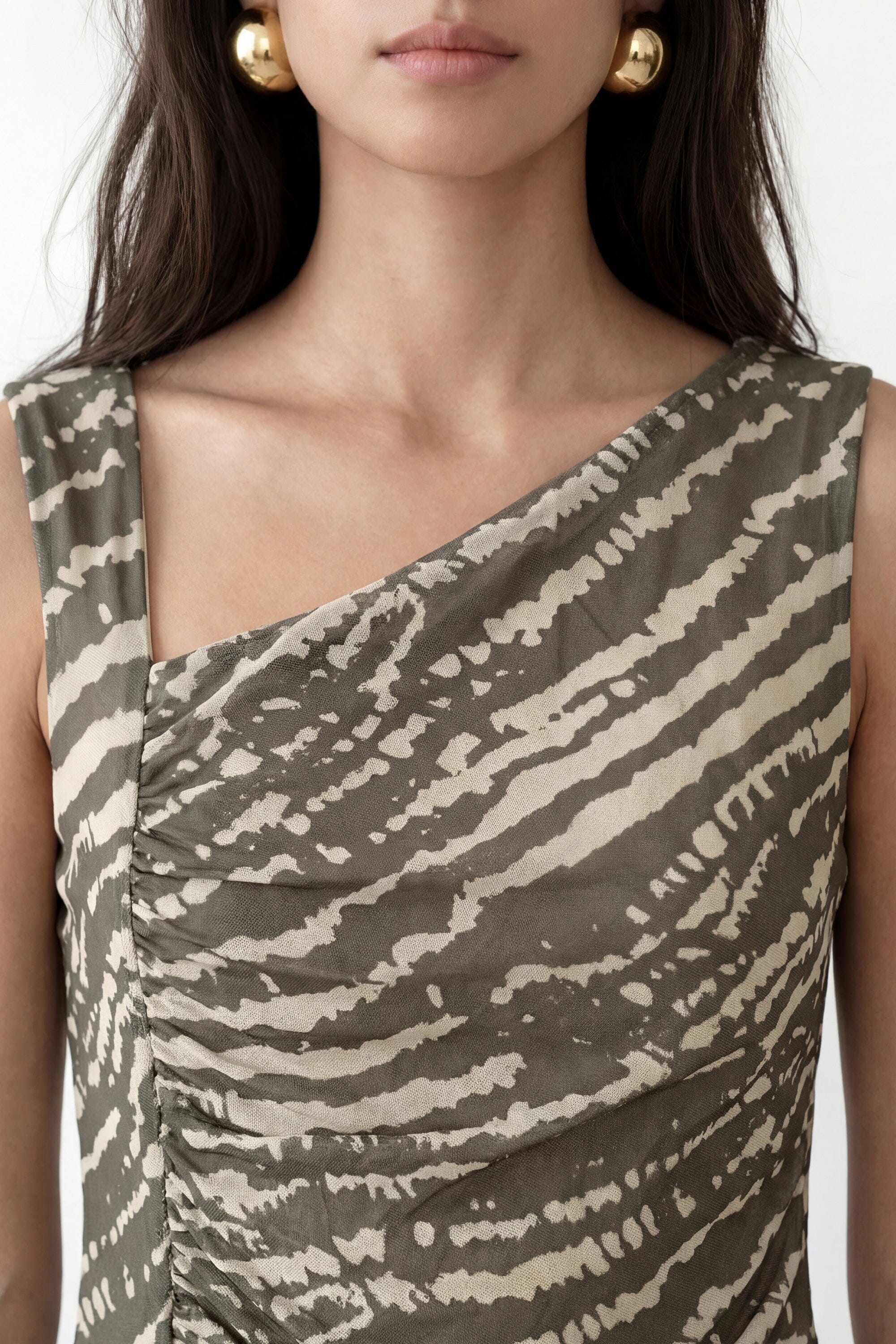 ROBE - CASSIE - KAKI ROBE NEW KOOKAI Mode Kookai