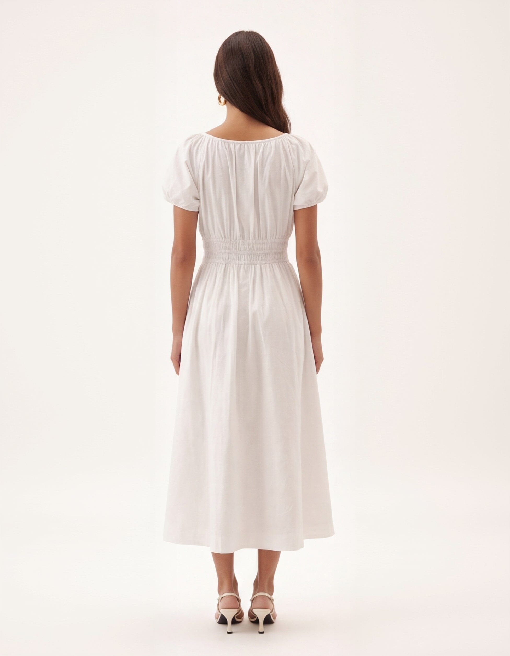 ROBE - CELIA - BLANC ROBE NEW KOOKAI Mode Kookai