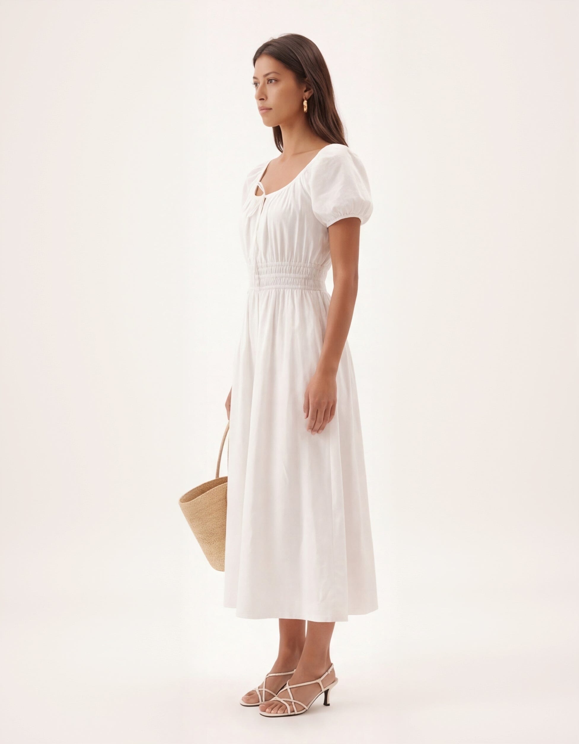 ROBE - CELIA - BLANC ROBE NEW KOOKAI Mode Kookai