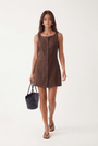 Robe Chelsea robe courte Chocolat ROBE NEW KOOKAI Mode Kookai