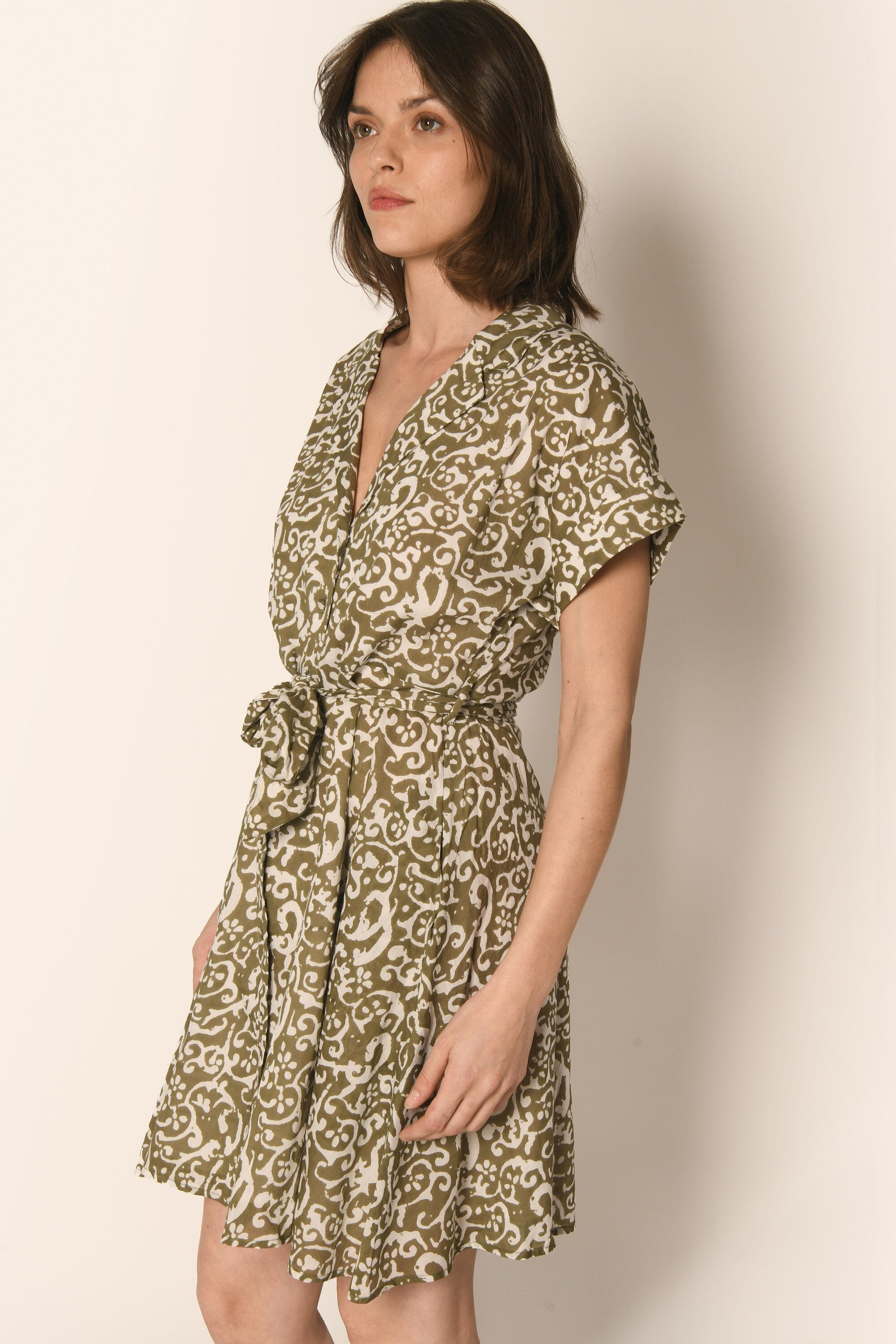 ROBE CHEMISE - KAKI - MULHOUSE ROBE KOOKAI Mode Kookai
