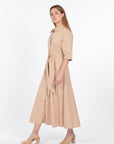 ROBE CHEMISE MIDI BARBARA BEIGE ROBE KOOKAI Mode Kookai