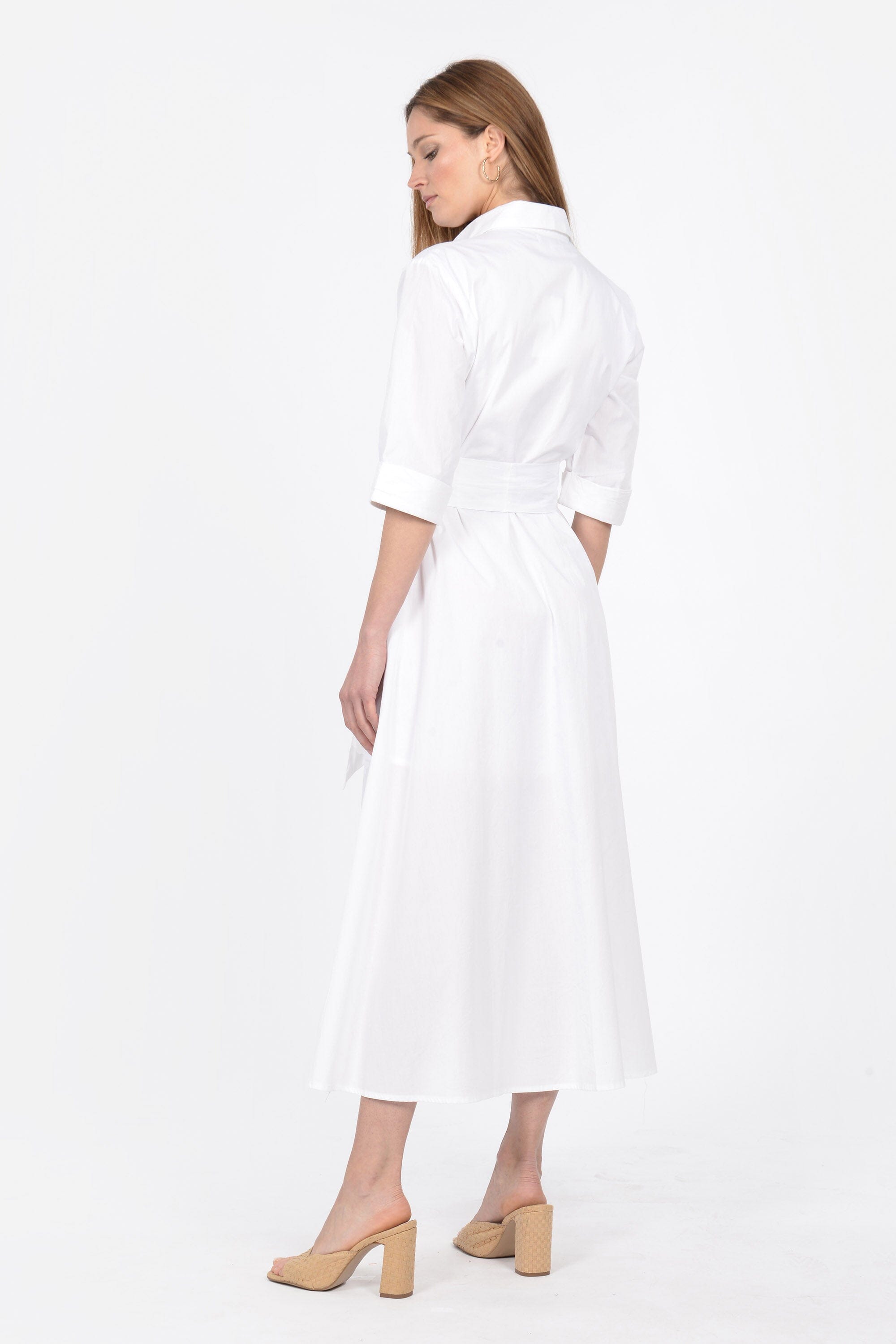 ROBE CHEMISE MIDI BARBARA BLANC ROBE KOOKAI Mode Kookai