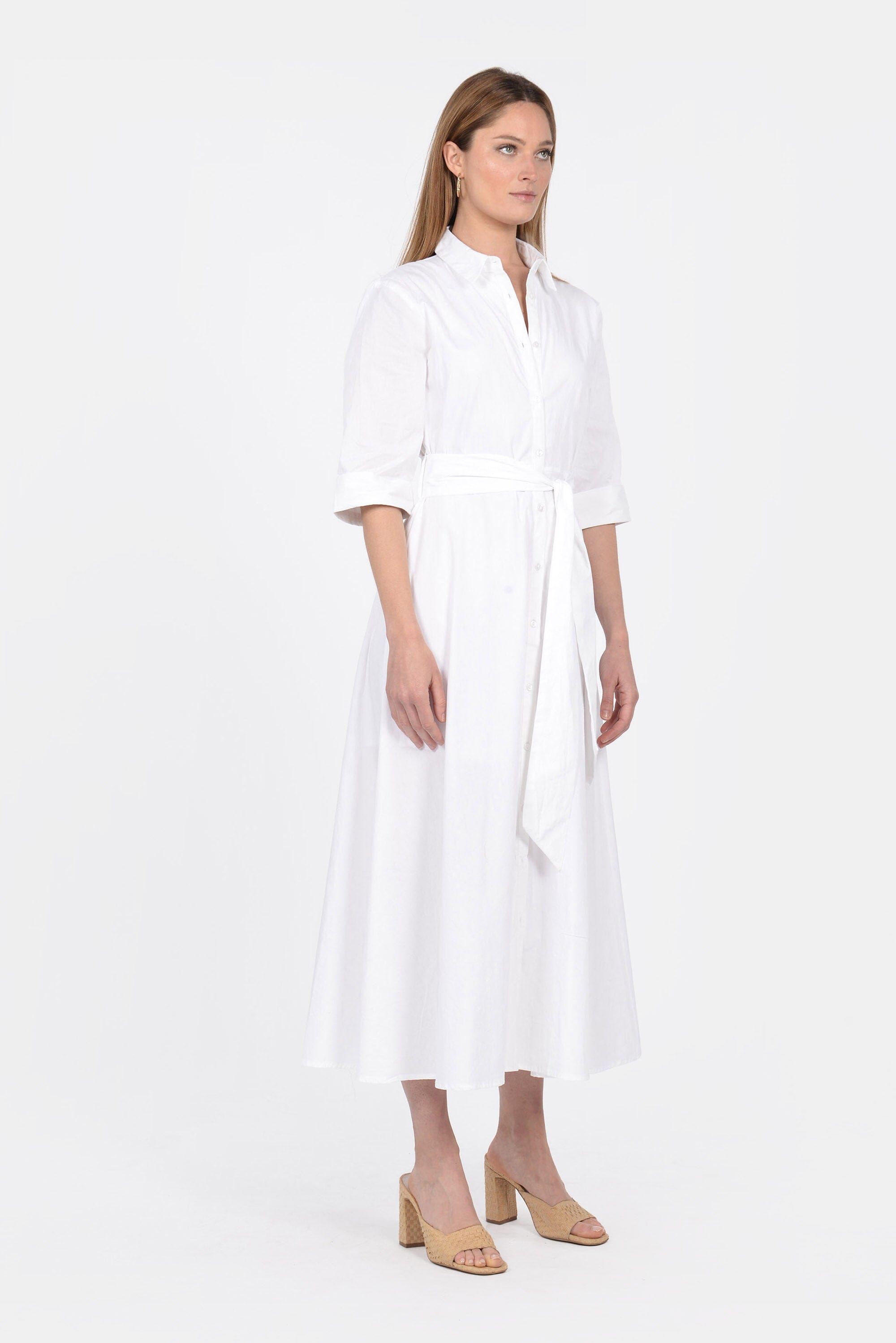 ROBE CHEMISE MIDI BARBARA BLANC ROBE KOOKAI Mode Kookai