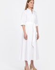 ROBE CHEMISE MIDI BARBARA BLANC ROBE KOOKAI Mode Kookai