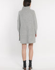 ROBE COL ROULÉ MANDY GRIS CHINÉ ROBE KOOKAI Mode Kookai