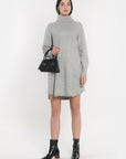 ROBE COL ROULÉ MANDY GRIS CHINÉ ROBE KOOKAI Mode Kookai