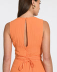 ROBE COL V LONGUE HAYMIE PAPAYE ROBE KOOKAI Mode Kookai