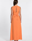 ROBE COL V LONGUE HAYMIE PAPAYE ROBE KOOKAI Mode Kookai