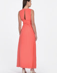 ROBE COL V LONGUE HAYMIE STRAWBERRY ROBE KOOKAI Mode Kookai