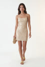 ROBE - COPACABANA - GOLD ROBE NEW KOOKAI Mode Kookai