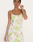 ROBE COURTE - AMANDA - ROSE/VERT ROBE NEW KOOKAI Mode Kookai