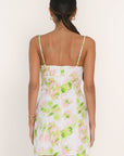 ROBE COURTE - AMANDA - ROSE/VERT ROBE NEW KOOKAI Mode Kookai