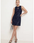 ROBE COURTE - ANDERSEN - MARINE ROBE NEW KOOKAI Mode Kookai