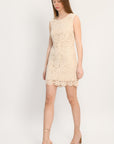 ROBE COURTE - ANDREE - BEIGE ROBE NEW KOOKAI Mode Kookai