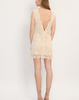ROBE COURTE - ANDREE - BEIGE ROBE NEW KOOKAI Mode Kookai