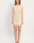 ROBE COURTE - ANDREE - BEIGE ROBE NEW KOOKAI Mode Kookai