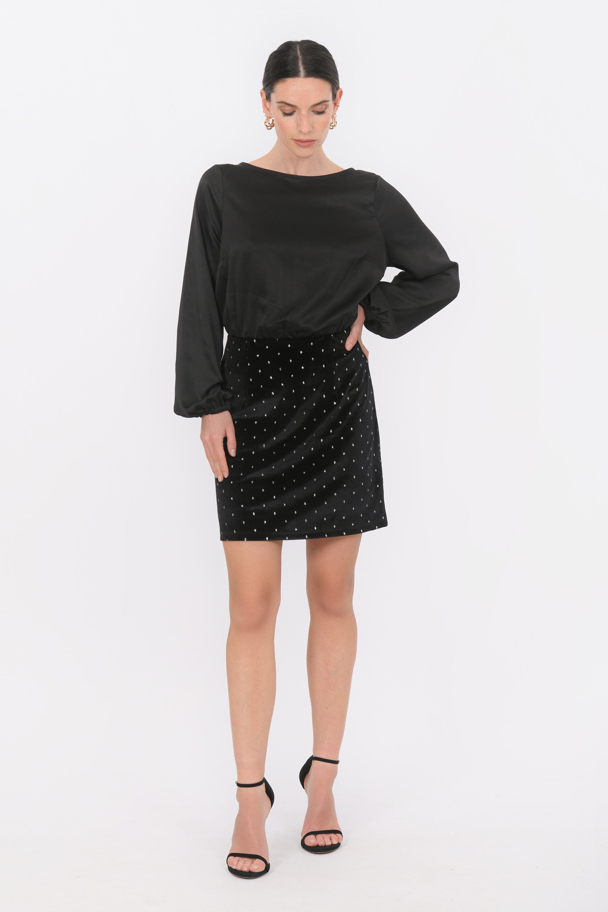 ROBE COURTE - BOETIE - NOIR ROBE NEW KOOKAI Mode Kookai