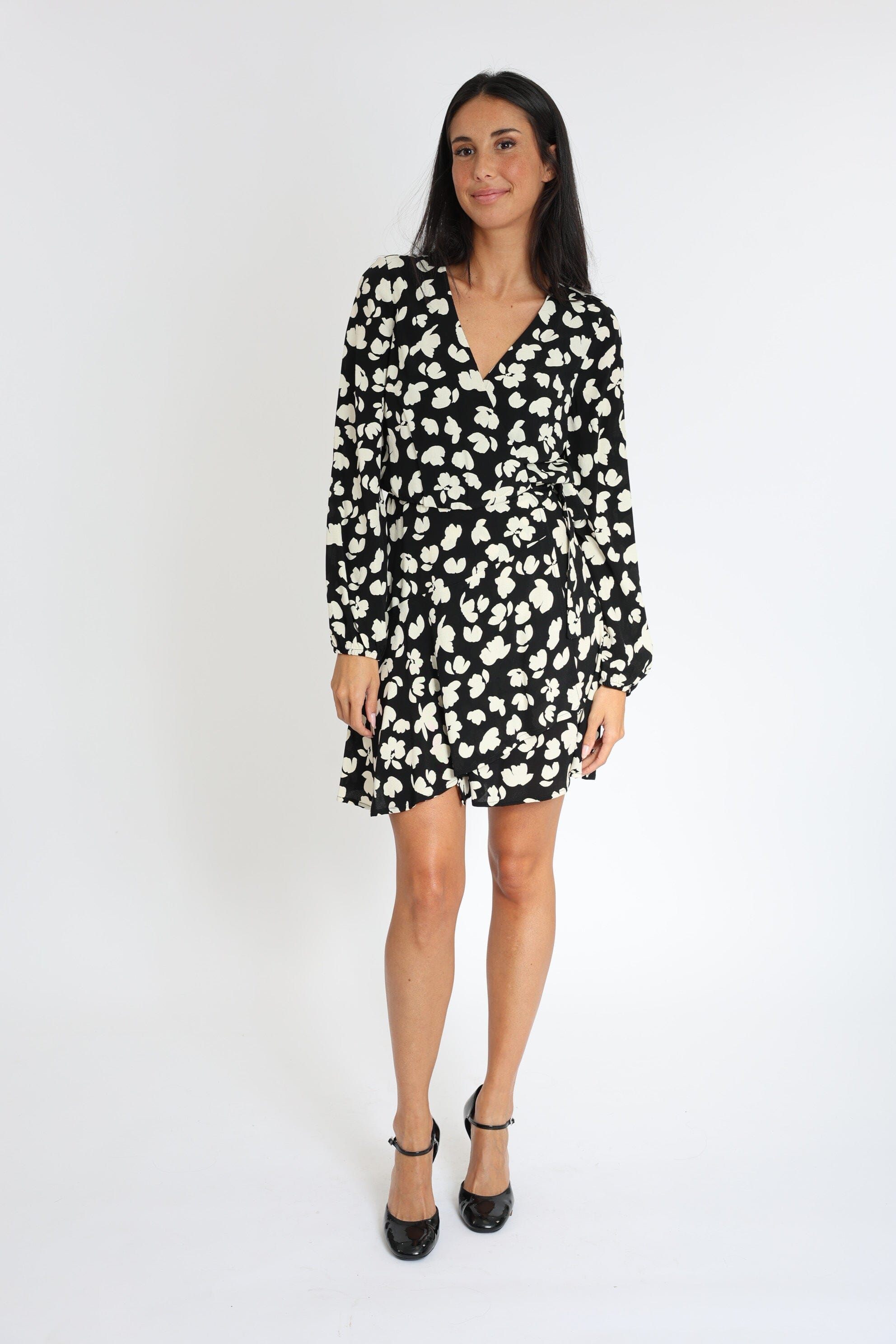 ROBE COURTE CARMEN NOIR/BLANC ROBE KOOKAI Mode Kookai