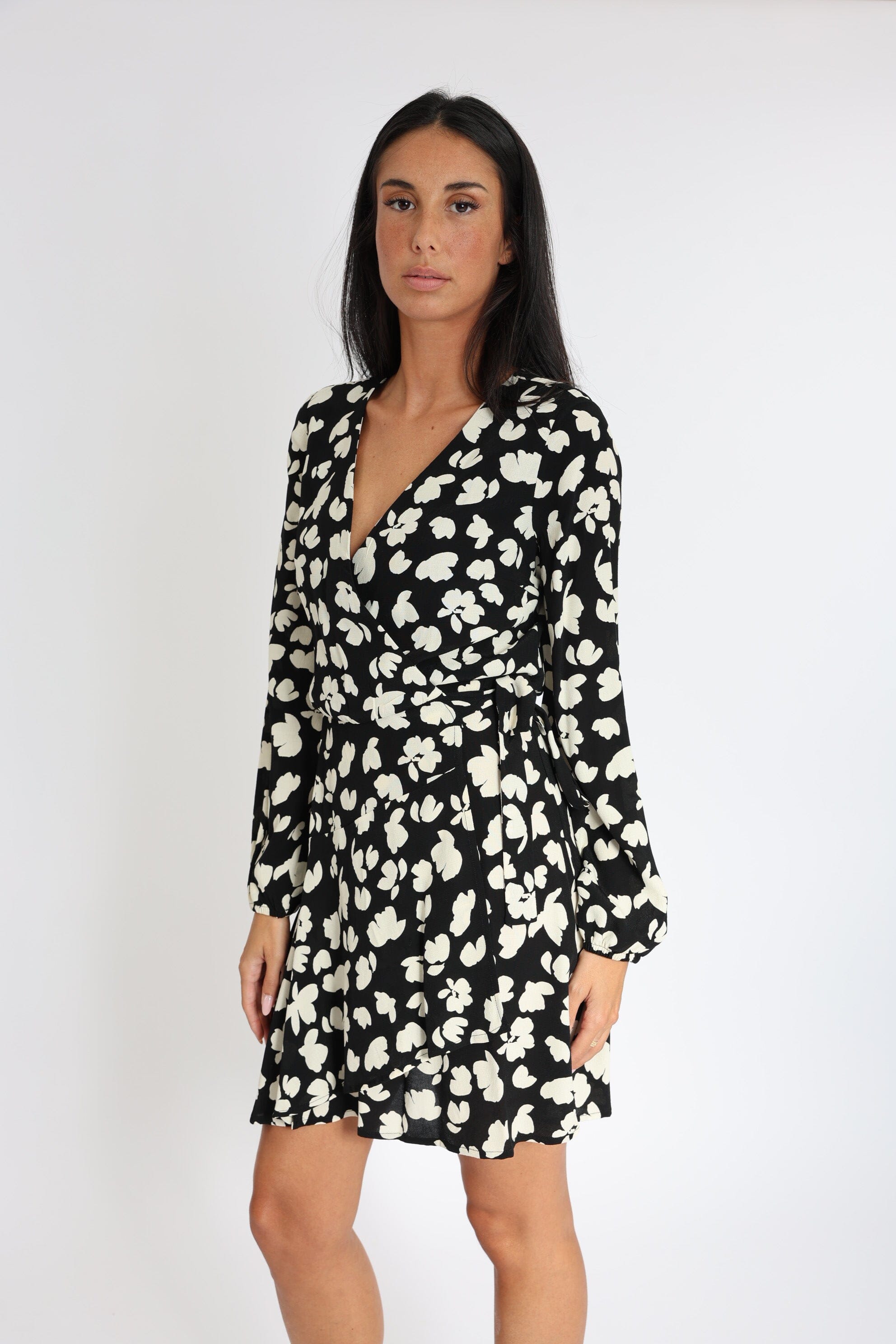 ROBE COURTE CARMEN NOIR/BLANC ROBE KOOKAI Mode Kookai