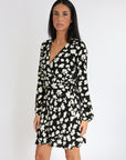 ROBE COURTE CARMEN NOIR/BLANC ROBE KOOKAI Mode Kookai