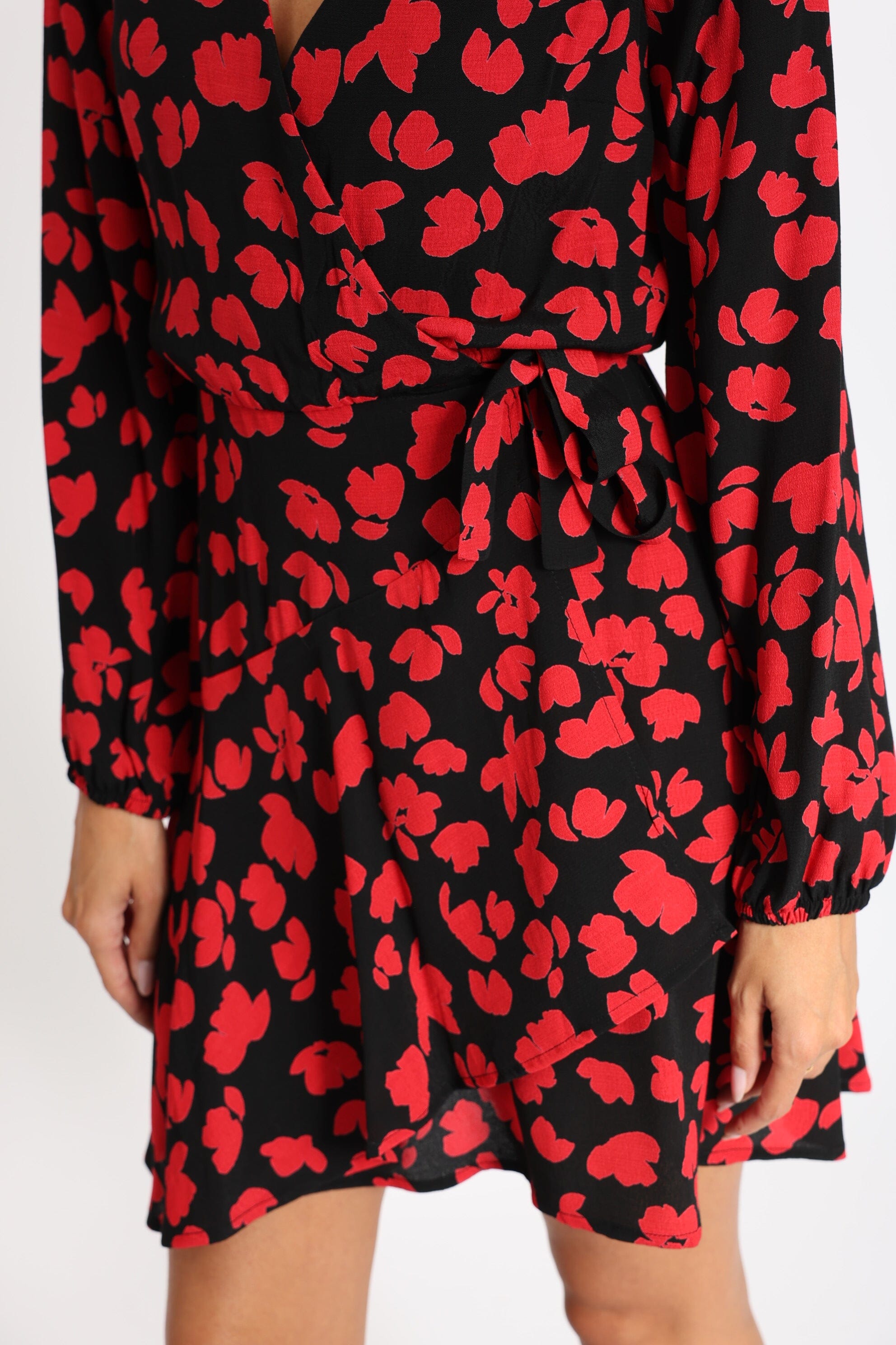 ROBE COURTE CARMEN NOIR/ROUGE ROBE KOOKAI Mode Kookai