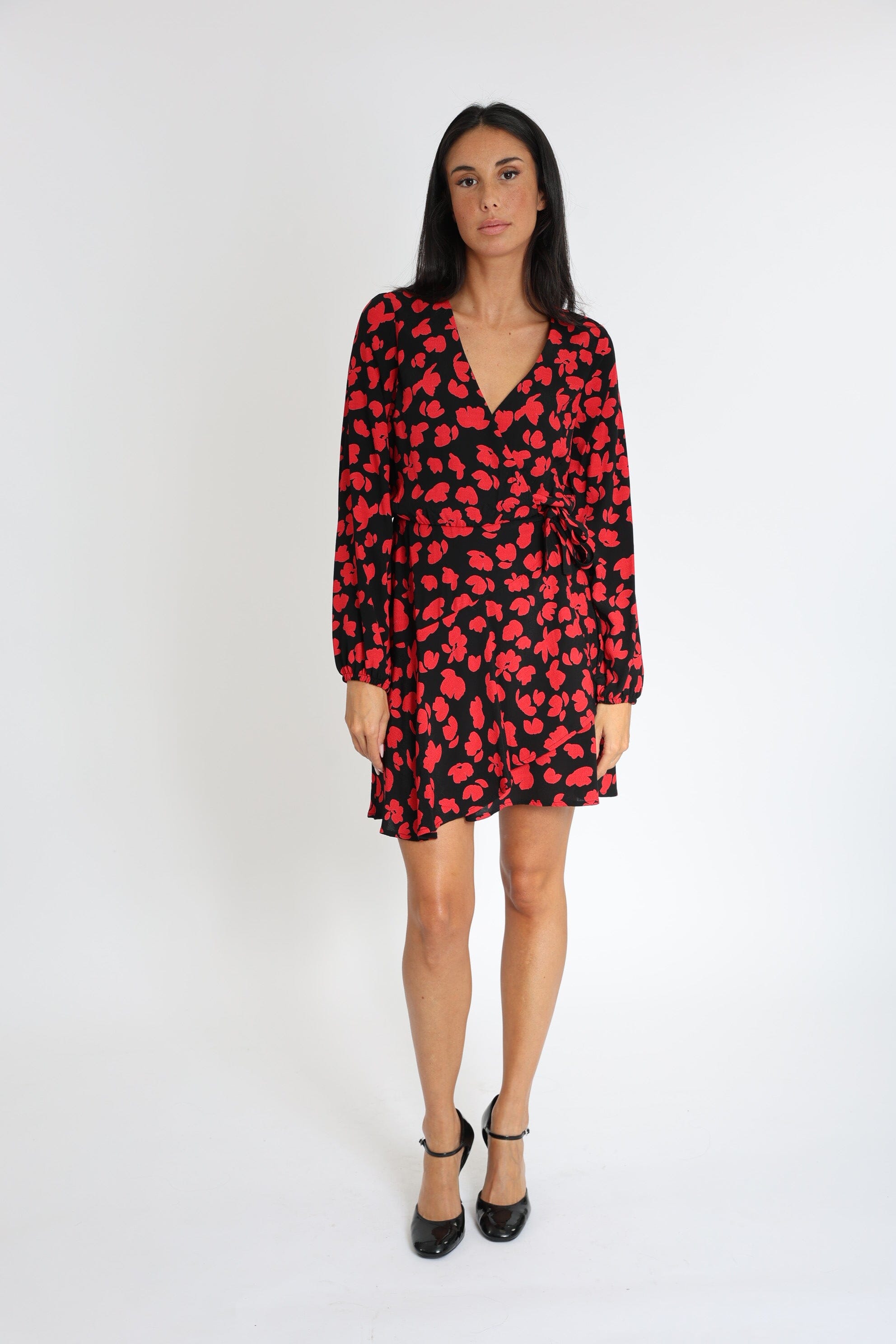 ROBE COURTE CARMEN NOIR/ROUGE ROBE KOOKAI Mode Kookai