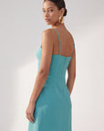 ROBE COURTE - CLEO - AQUA ROBE NEW KOOKAI Mode Kookai