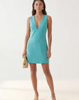 ROBE COURTE - CLEO - AQUA ROBE NEW KOOKAI Mode Kookai
