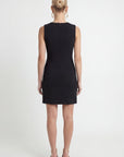 ROBE COURTE - CLEO - NOIR ROBE NEW KOOKAI Mode Kookai