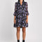 ROBE COURTE FLEURS MADISON MULTI VIOLET ROBE KOOKAI Mode Kookai