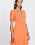 ROBE COURTE HAYMIE PAPAYE ROBE KOOKAI Mode Kookai