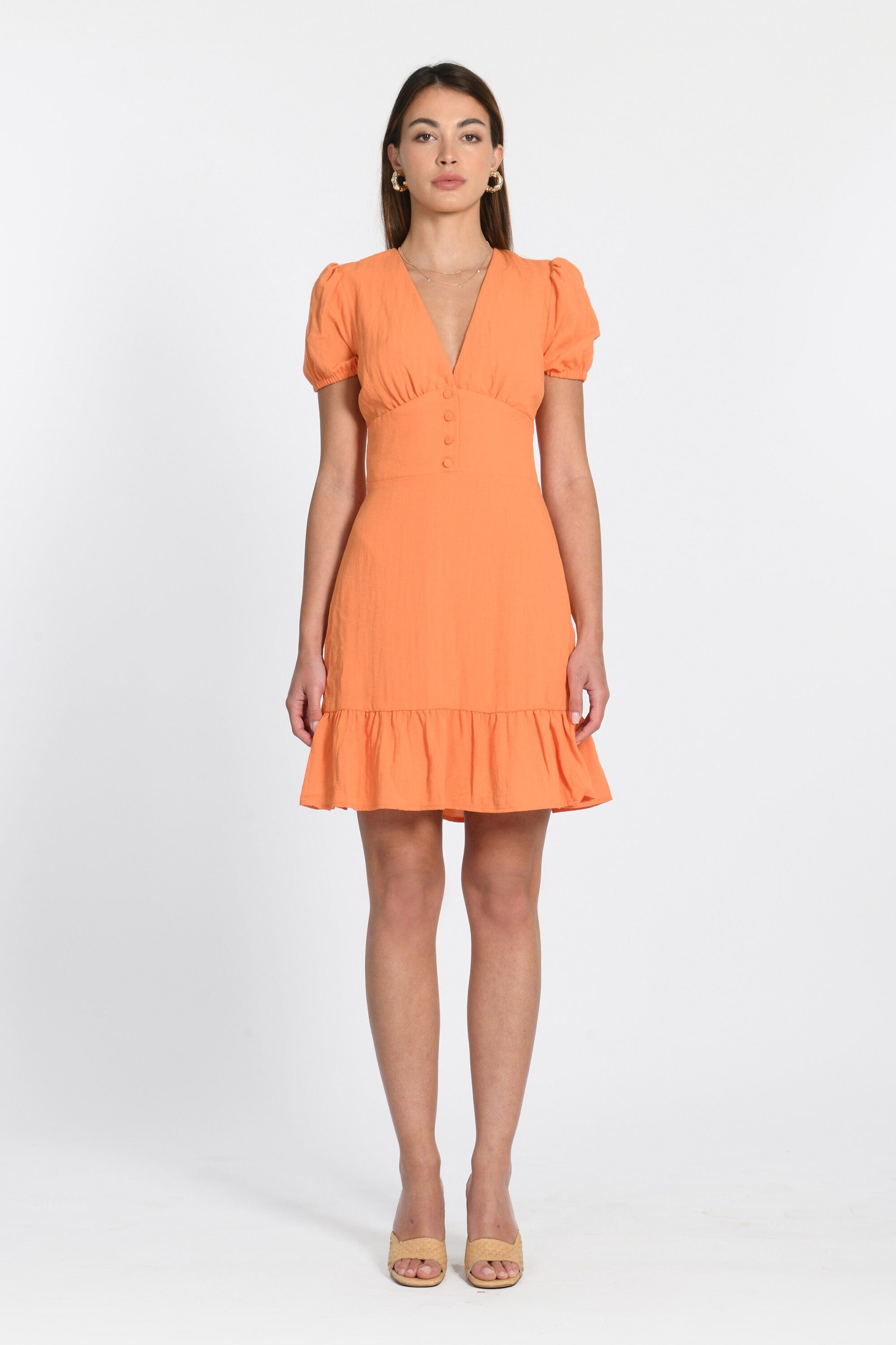 ROBE COURTE HAYMIE PAPAYE ROBE KOOKAI Mode Kookai