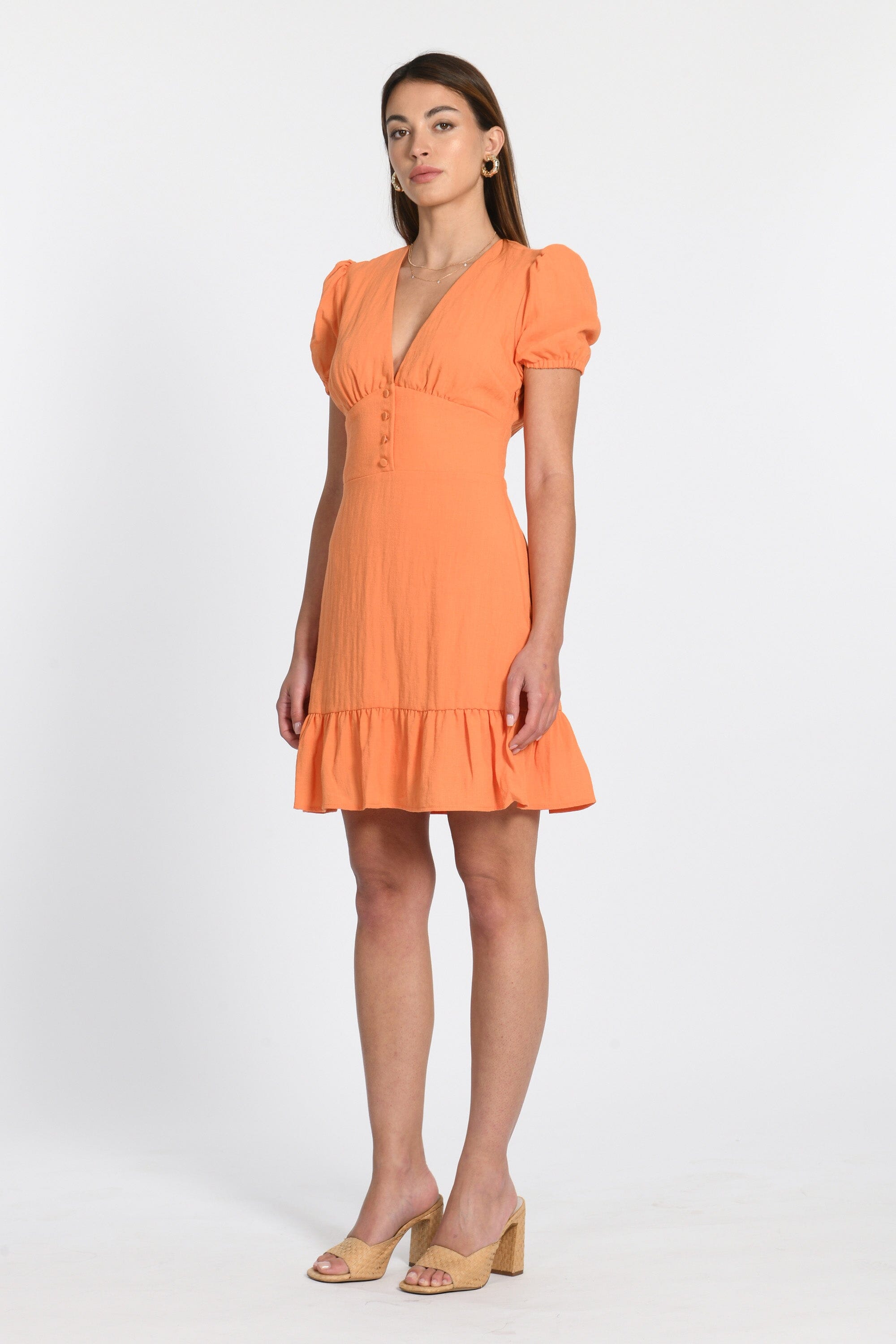 ROBE COURTE HAYMIE PAPAYE ROBE KOOKAI Mode Kookai