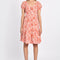 ROBE COURTE HELEN MULTI CORAIL ROBE NEW KOOKAI Mode Kookai