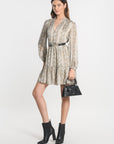 ROBE COURTE HENNA BEIGE ROBE KOOKAI Mode Kookai